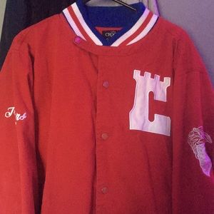 Crooks & Castles Signature Varsity/Bomber Jacket